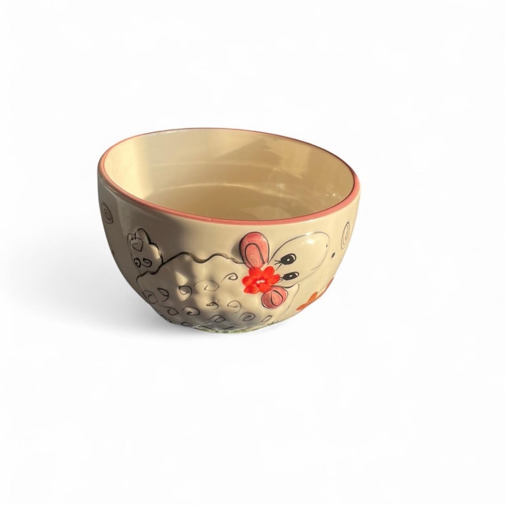 Vintage Lamb Ceramic Bowl